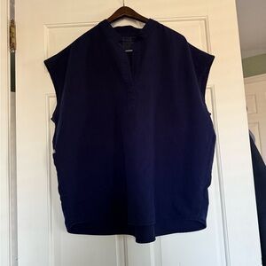 Figs Navy women’s scrub top